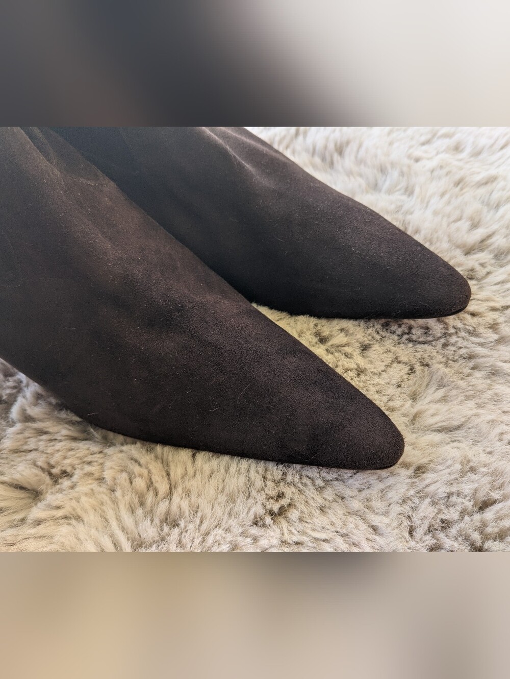 MANOLO BLAHNIK Pascalare Black Suede Sock Boots 39 MSRP $1500 - Picture 14 of 16